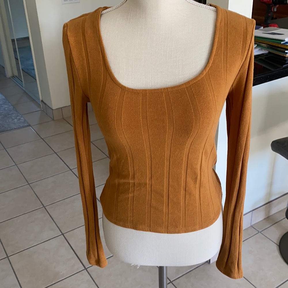 Mustard Yellow Top